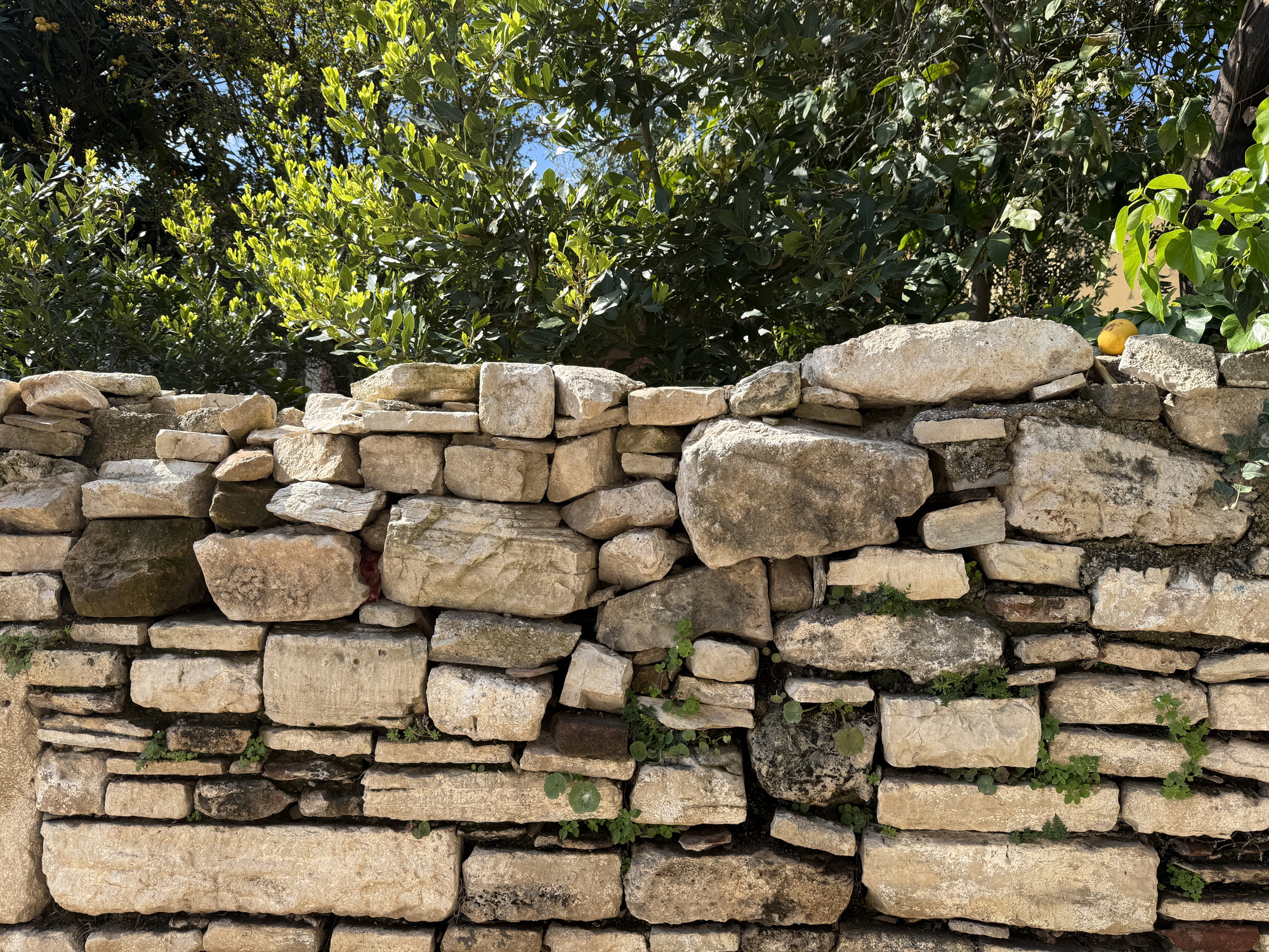 Stone Wall Photograph.